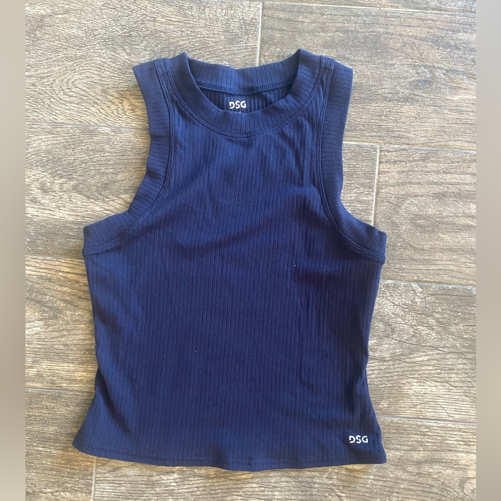 Navy Athletic tank top